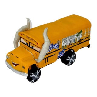 Miss Fritter — Autobuz galben cu coarne | Cars