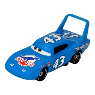 Strip Weathers (The King) — Dinoco albastră #43 cu eleron înalt | Cars
