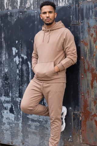 Trening din bumbac cu logo brodat - PRiMal TAN