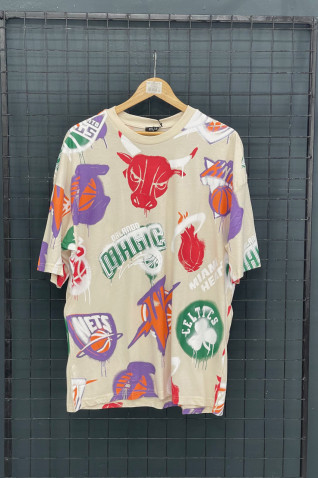 Tricou Bej - Bulls Fan