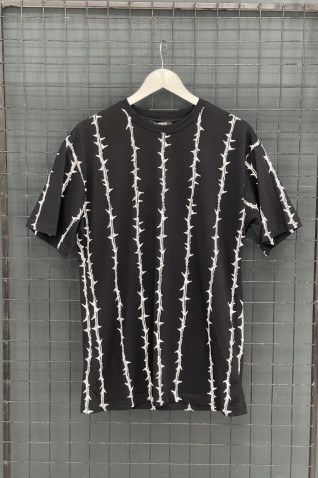 Tricou negru - Barbed Wire