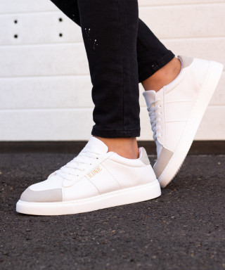 Adidasi barbati - ENZO 3 White & Gray