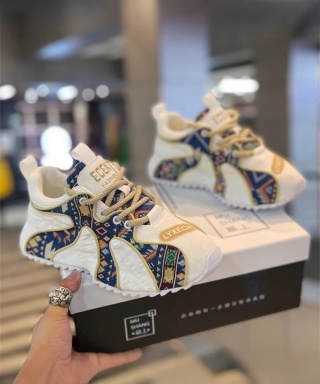 Adidasi din material textill multicolor - MOTIVES - Img 2