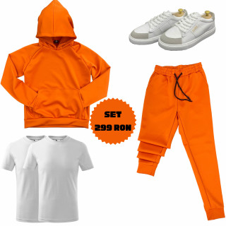 basic - set Trening BROOKLIN ORANGE si Adidasi ENZO 3