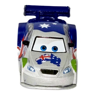 Frosty Winterbumper - Mașină alb-albastră cu steag australian | Cars - Img 2