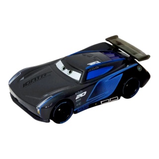 Jackson Storm — Mașină sport neagră cu dungi albastre | Cars