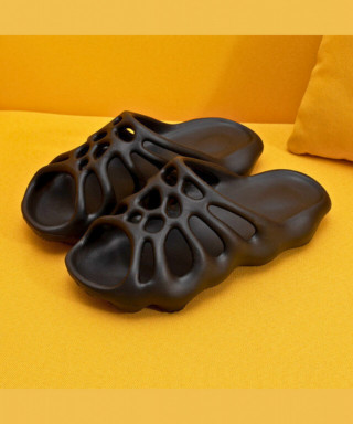Papuci unisex negri - SLIDES - Img 7