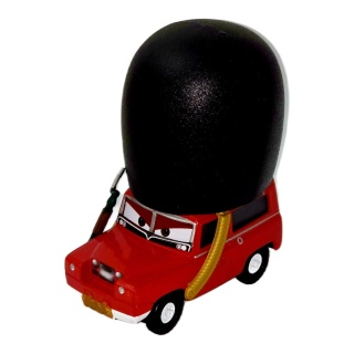 Sgt. Highgear — Mașină roșie cu căciulă înaltă de gardă | Cars