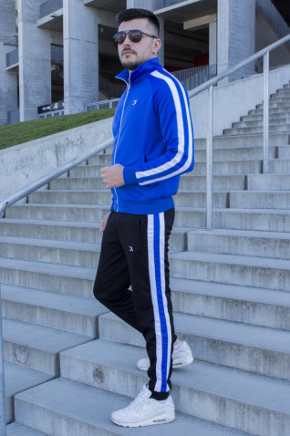 Trening barbatesc TRX - Albastru/Alb - Img 3