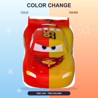 Lightning McQueen — Color Change roșu deschis / galben