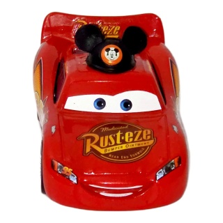 Lightning McQueen — Rust-eze roșie #95 cu pălărie | Cars - Img 2