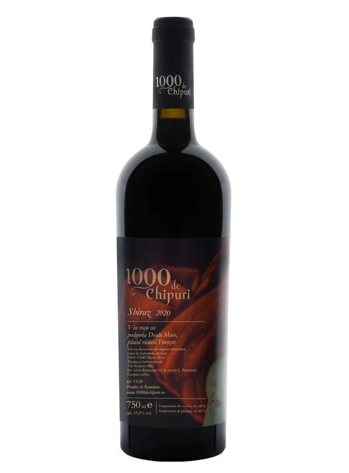 1000 de Chipuri Shiraz 0.75L