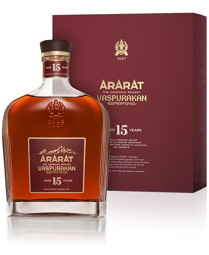 Ararat The Armenian Brandy Vaspurakan 15 Ani 0.7L