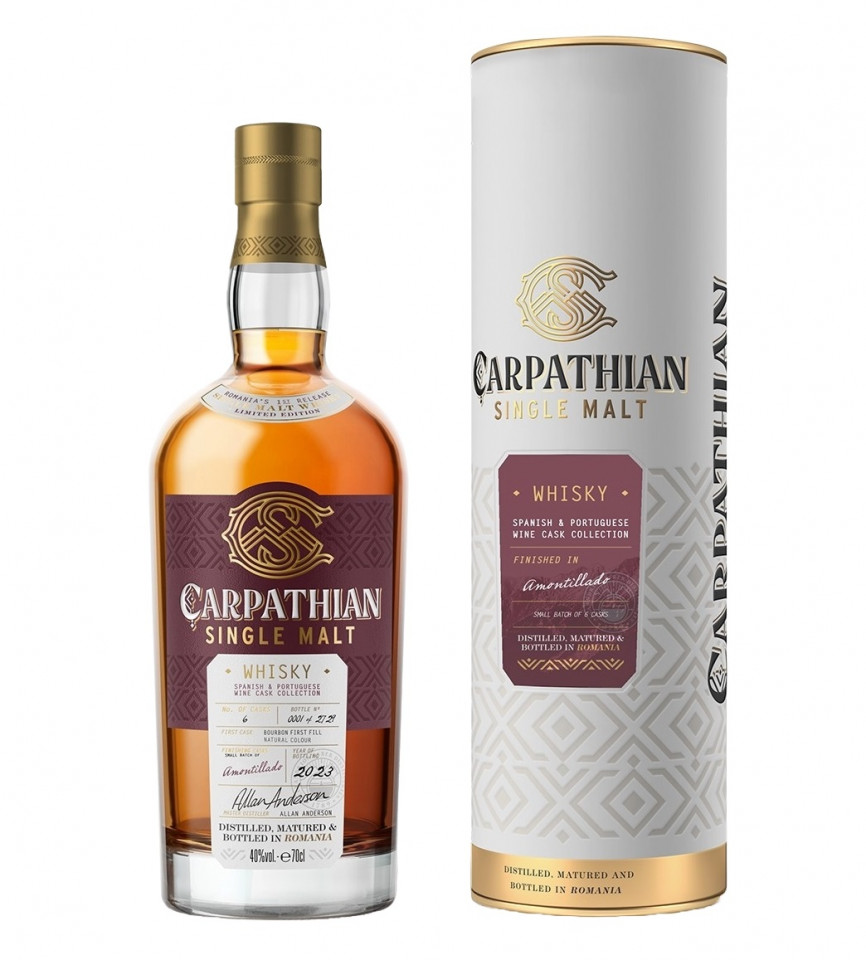 Carpathian Single Malt Whisky Amontalliado 40% 0.7L