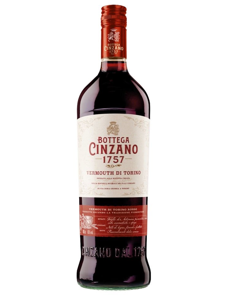 ゴッソトリノ Cinzano Rosso 1757 1L