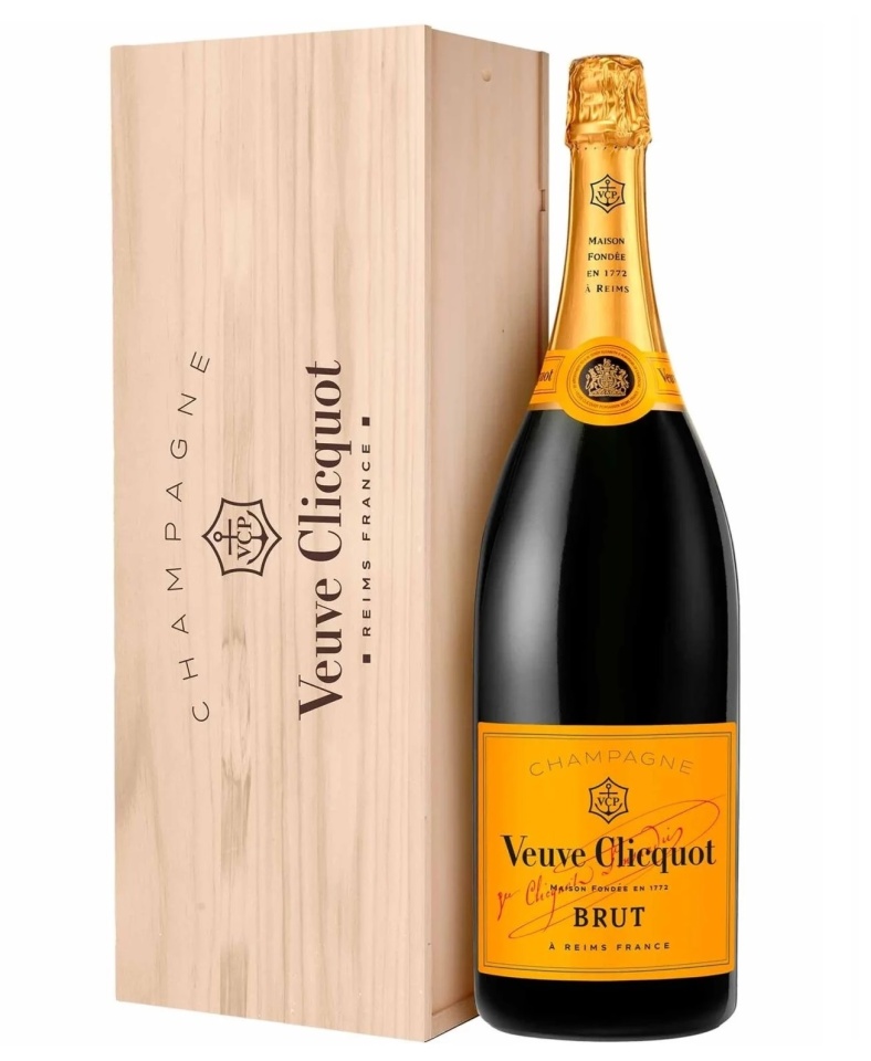 【未開封】Veuve Clicquot Brut 木箱入り　（3000ml） Veuve Clicquot Brut 3L