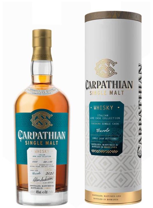 Carpathian Single Malt Whisky Barolo 46% 0.7L