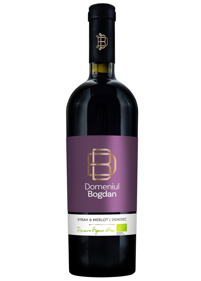 Domeniul Bogdan Clasic Syrah & Merlot Demisec 0.75L