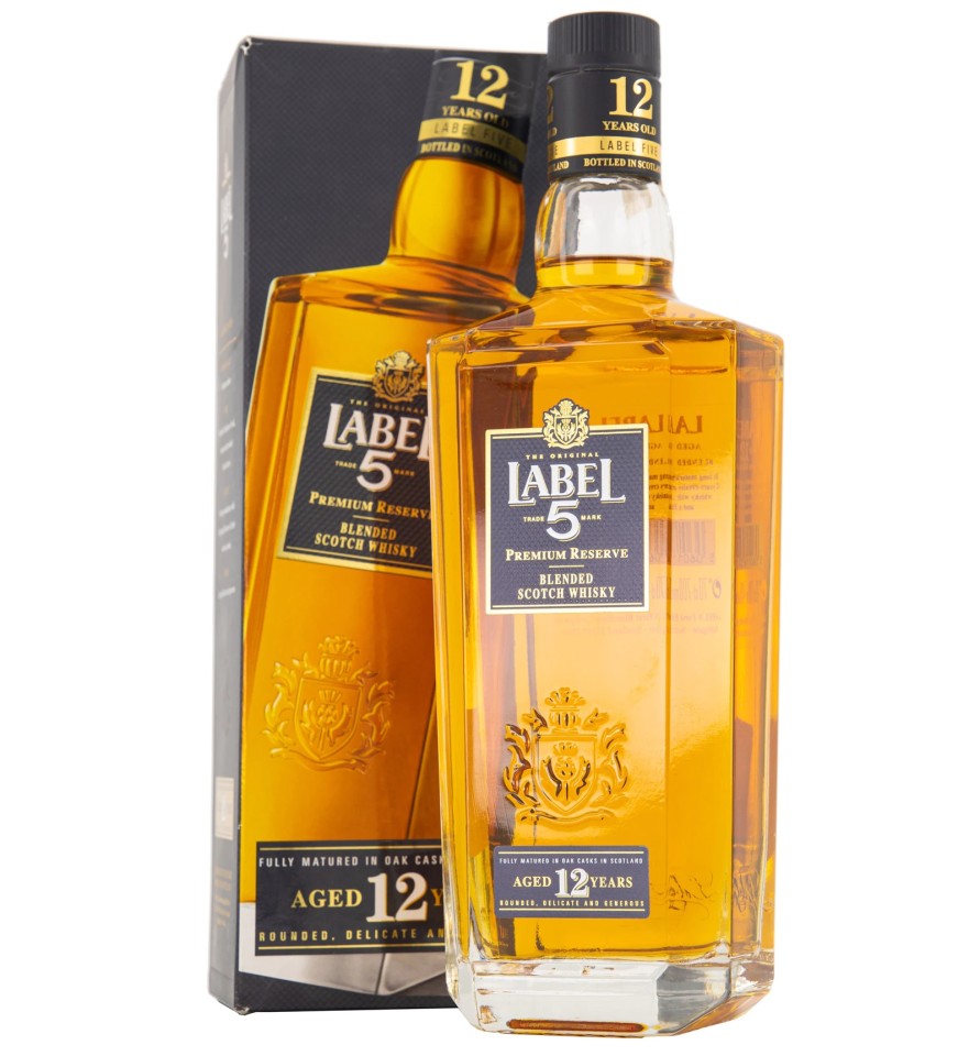 Label 5 Extra Premium 12 Year Old Whisky 0.7L