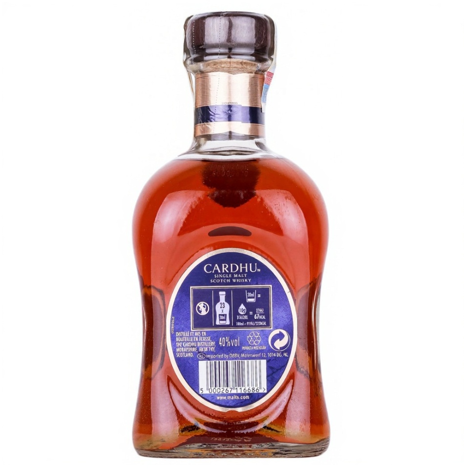 Cardhu 18 YO 0.7L