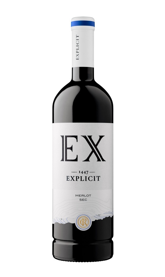 Cramele Recas Explicit Merlot Sec 0.75L