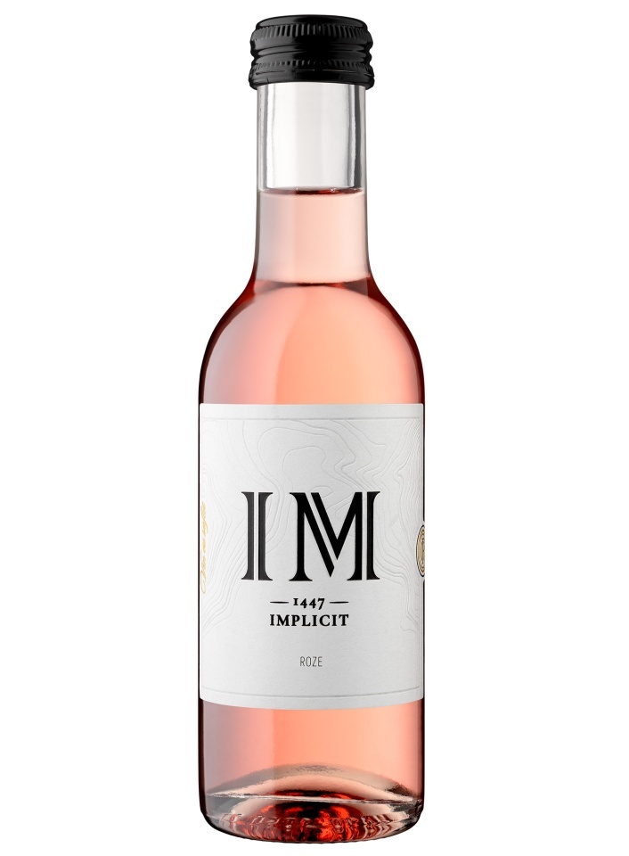 Cramele Recas Implicit Rose Sec 187ml