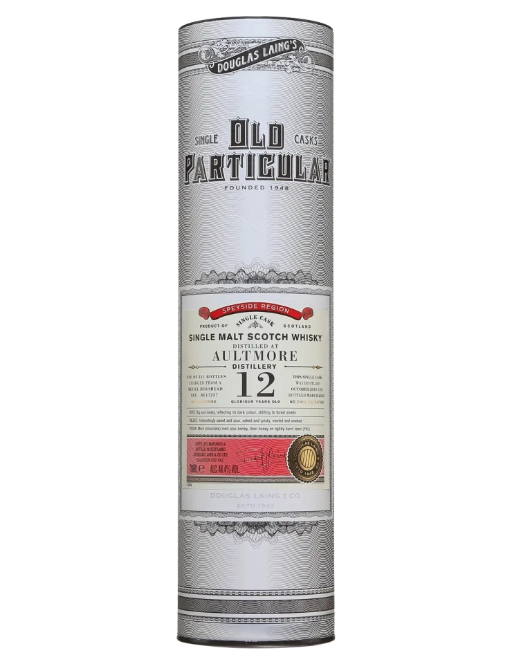 Douglas Laing Old Particular Aultmore Single Malt Scotch Whisky, 12 Ani 0.7L