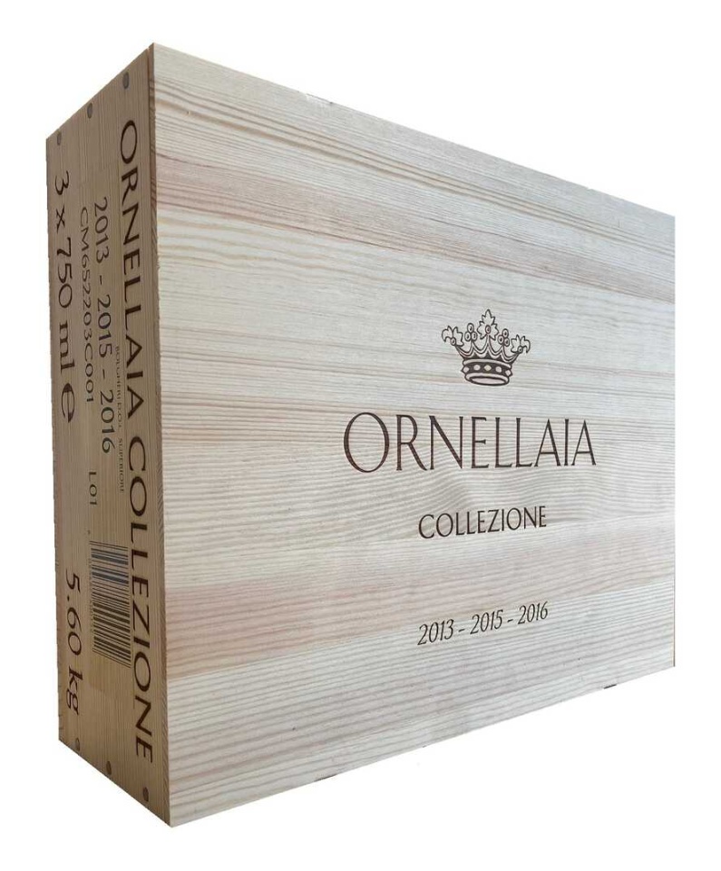 Ornellaia Colecție 2013-2015-2016 Bolgheri DOC Superiore 3 sticle