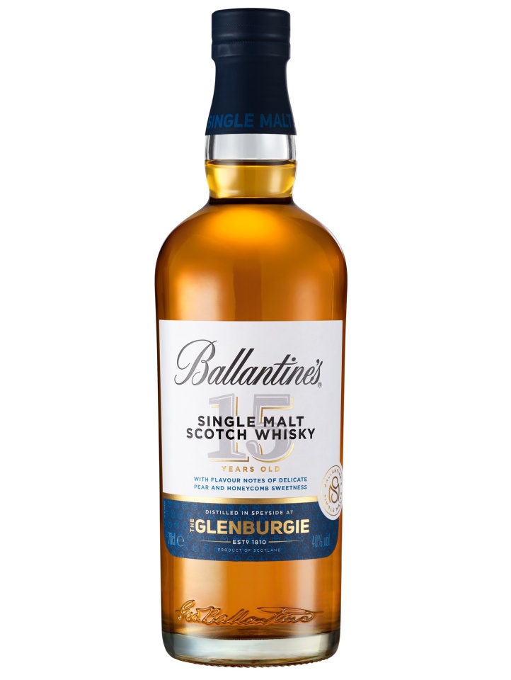 Ballantine's Single Malt Glenburgie 15 YO 0.75L