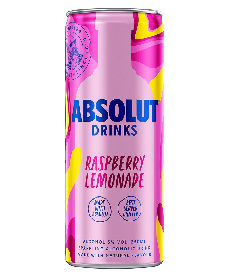 Absolut Vodka Raspberri Ready to Drink 250ml