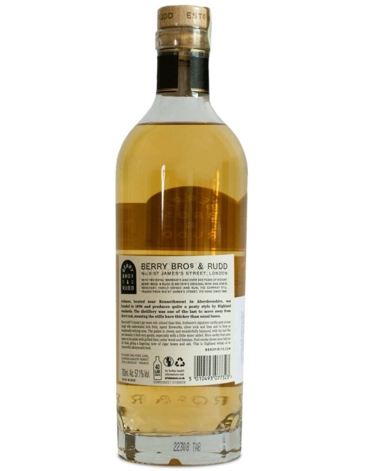 Berry Bros & Ruud whisky Ardmore 2009 Imbuteliat in 2022 Higland