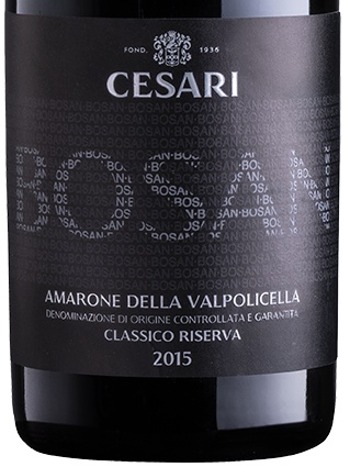 Cesari Amarone Della Valpolicella DOCG Classico Bosan 2015 0.75L