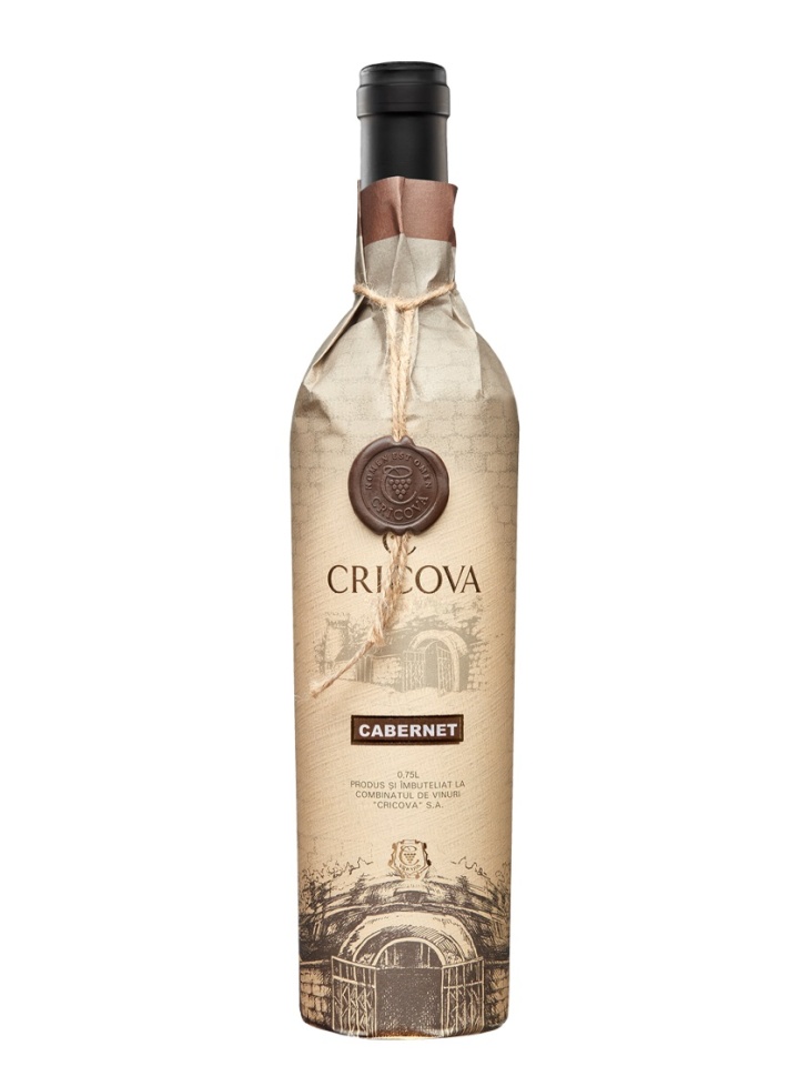 Cricova Hartie Cabernet Sauvignon Demidulce 0.75L