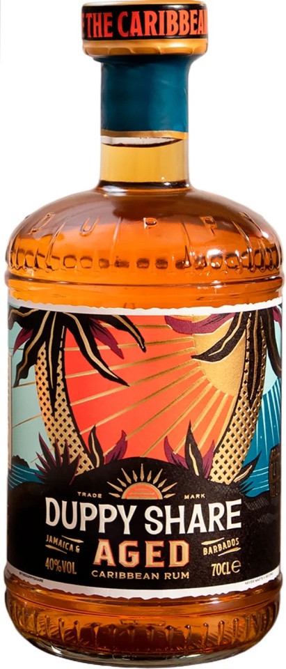 Duppy Share Aged Caribbean Rum 0.7L