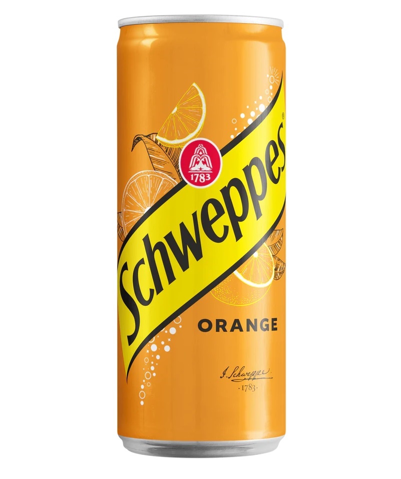 Schweppes Orange Doza 0.33L