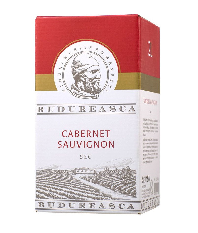 Budureasca Cabernet Sauvignon Sec Bag in Box 2L