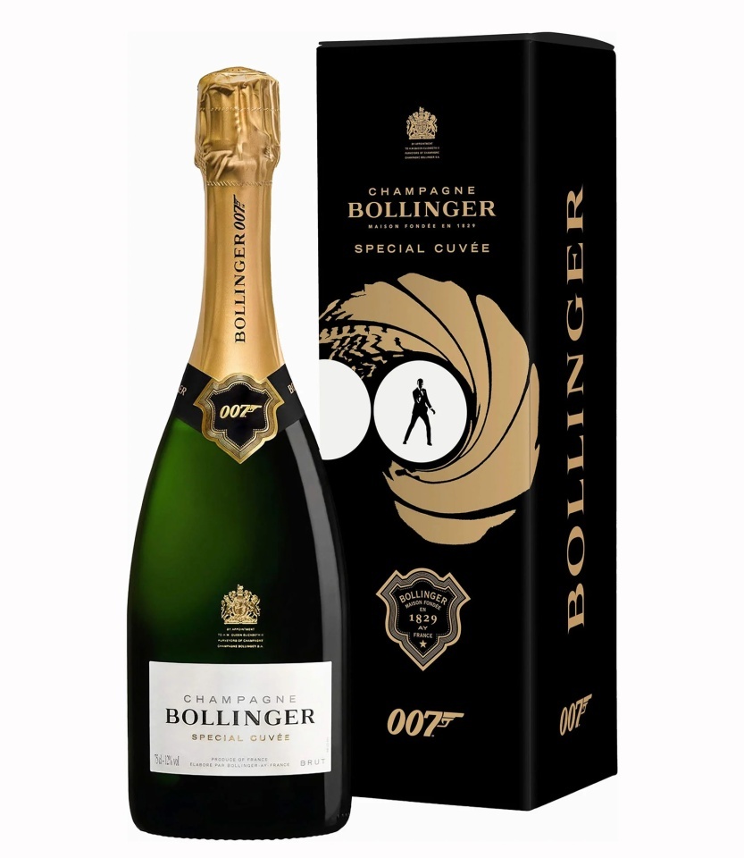 Champagne Bollinger Special Cuvee 007 Cutie Cadou 0.75L