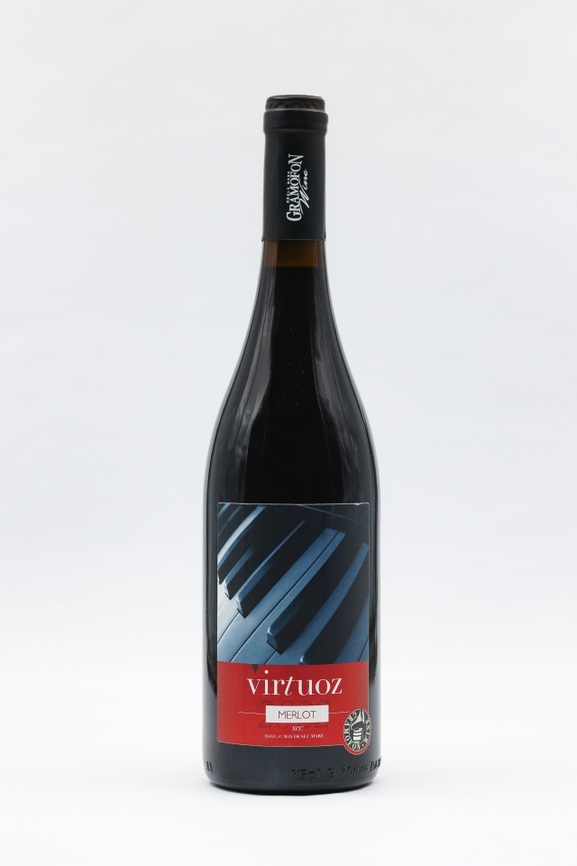 Gramofon Wine Virtuoz Merlot Sec 0.75L
