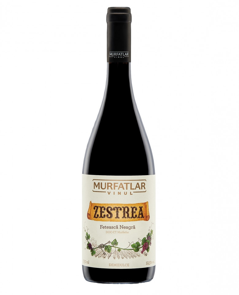 Murfatlar Zestrea Feteasca Neagra Rosu Demidulce 0.75L
