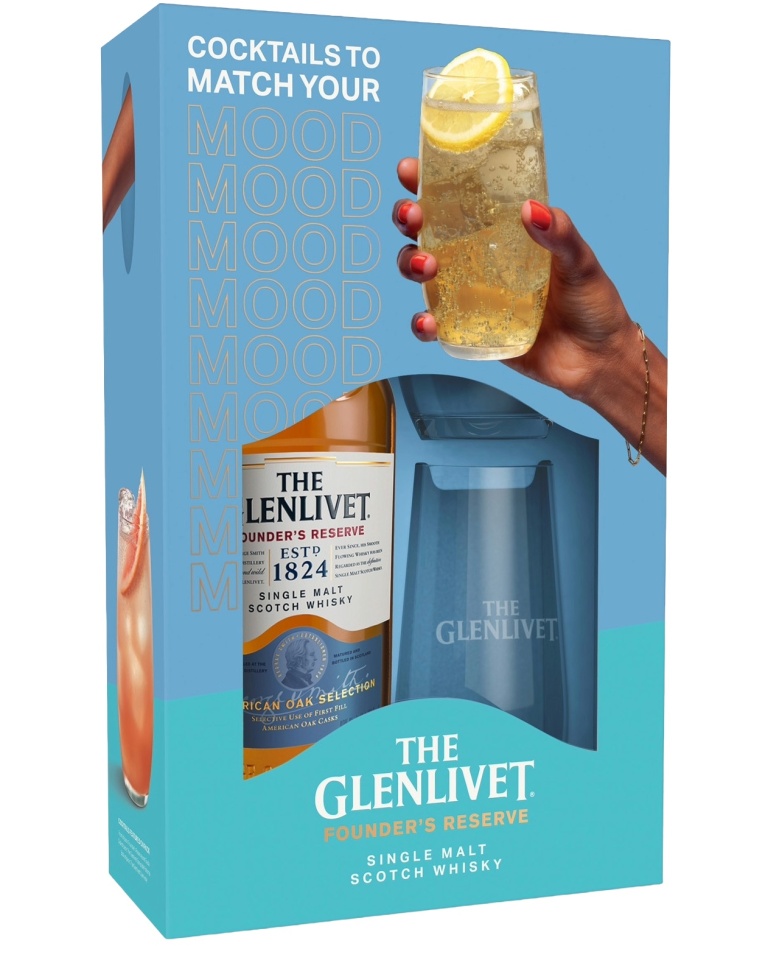 The Glenlivet Founder's Reserve Pahare 0.7L