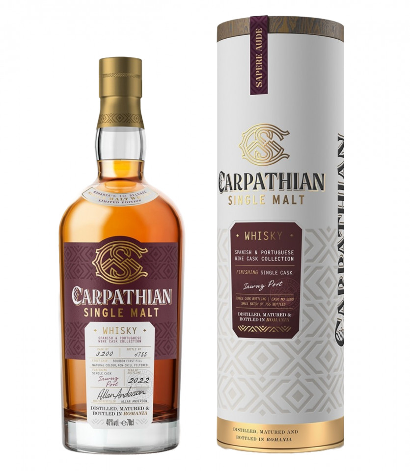 Carpathian Single Malt Whisky Tawny Port 46% 0.7L
