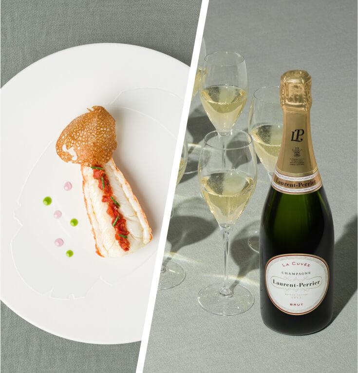 Laurent Perrier Champagne La Cuvee Brut 0.75L