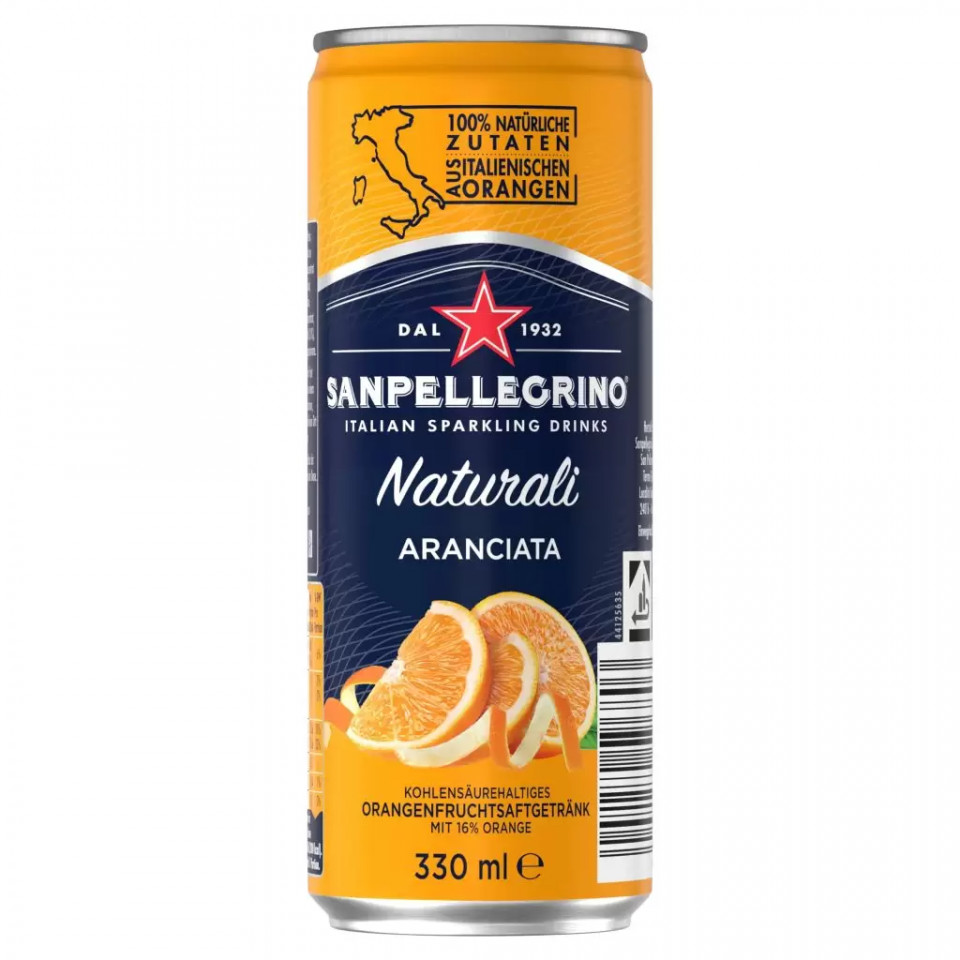 San Pellegrino Pomegranate Arancia Doza 0.33L