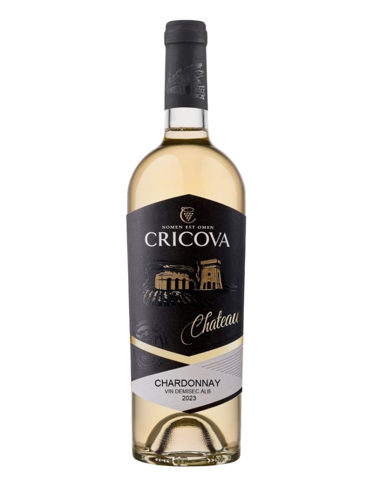 Chateau Cricova Chardonnay Demisec 0.75L