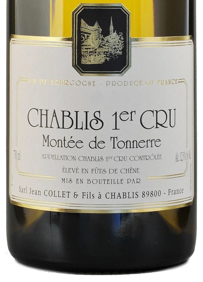 Jean Collet Chablis 2003 & 1er 2004 2本 Domaine Jean Collet & Fils Chablis Premier Cru Montee De Tonnerre