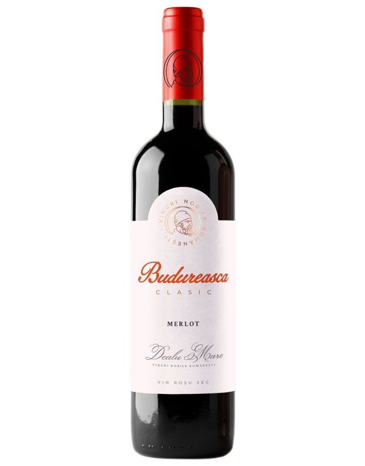 Budureasca Clasic Merlot Sec 0.75L