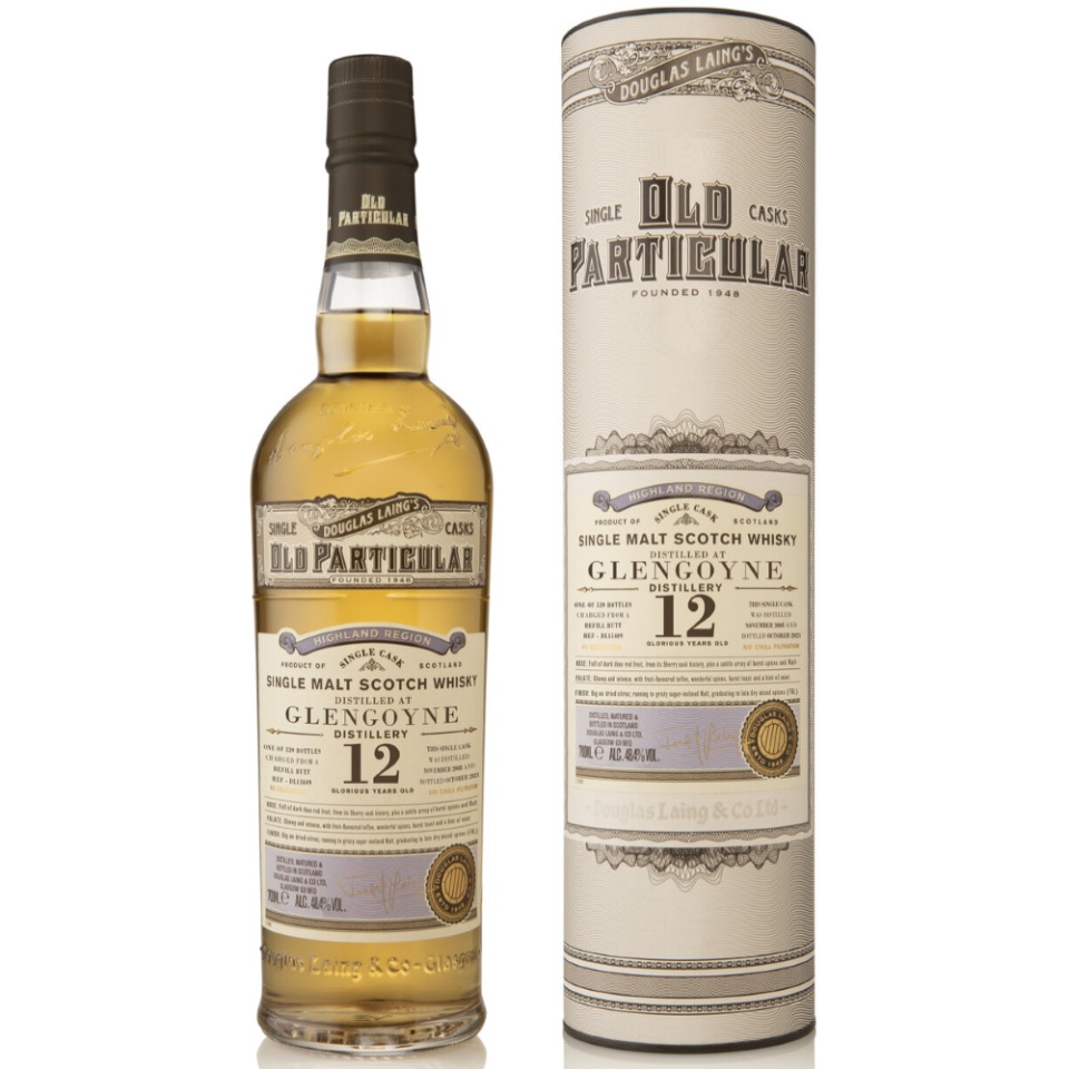 Douglas Laing Old Particular Single Malt Scotch Whisky Glengoyne 12 Ani 0.7L