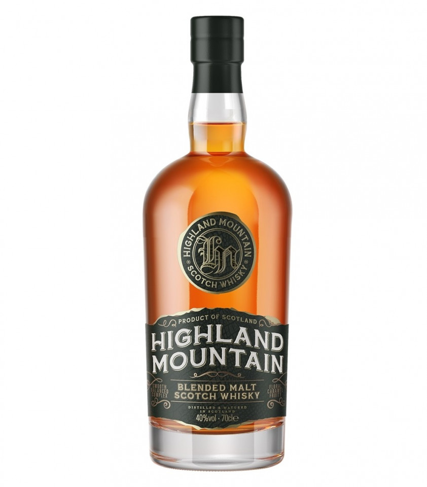【HIGHLAND】SINGLE MALT SCOTCH WHISKY 単品不可 Highland Mountain Blended Malt Scotch Whisky 0.7L
