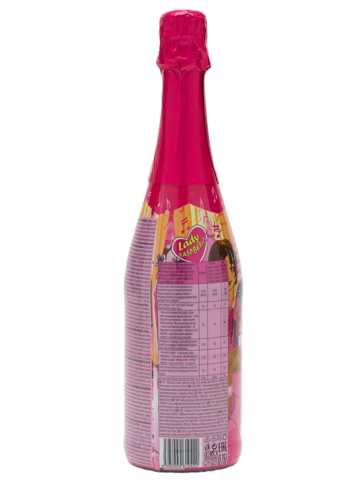 Robby Bubble Sampanie Copii Zmeura 0.75L