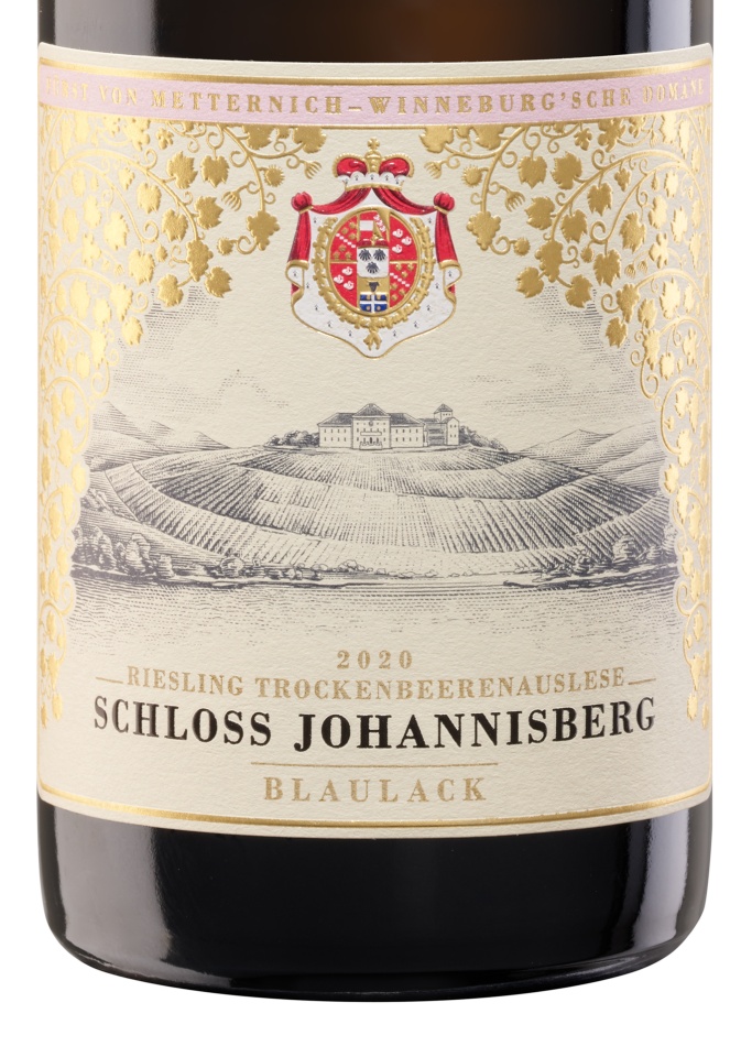 Schloss Johannisberg Riesling Blaulack Trockenbeerenauslese Alb